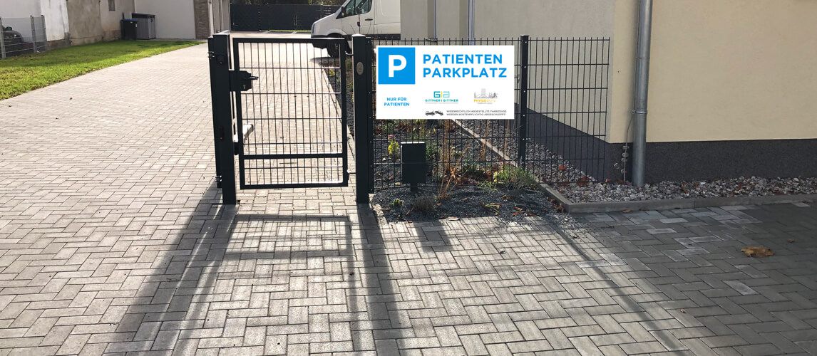 Patientenparkplätze